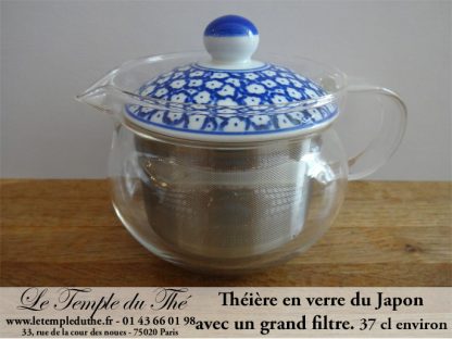 Théière en verre japonaise 37 cl