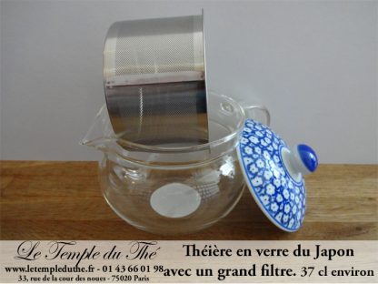 Théière en verre japonaise 37 cl