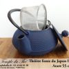 Théière Arare IWACHU Japon 0.55 L bleu