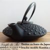 Théière en fonte du Japon IWACHU Kambin noir/or – Image 5