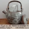 Théière en céramique du Japon Dobin marron 110 cl