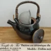 Théière en céramique du Japon Dobin noir 110 cl