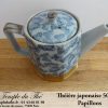Théière du Japon 0.5 L modèle papillons – Image 3