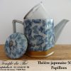 Théière du Japon 0.5 L modèle papillons