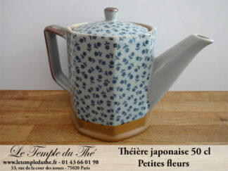 Théière japonaise 50 cl petites fleurs