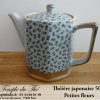 Théière japonaise 50 cl petites fleurs – Image 3