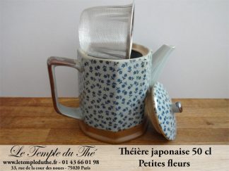 Théière japonaise 50 cl petites fleurs