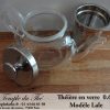 Théière en verre 600 ml modèle "LALE" – Image 2
