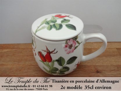 Tisanière en porcelaine d’Allemagne 2e modèle