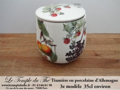 Tisanière en porcelaine d’Allemagne 3e modèle