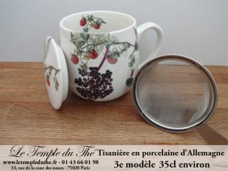 Tisanière en porcelaine d’Allemagne 3e modèle