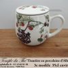 Tisanière en porcelaine d’Allemagne 3e modèle – Image 4