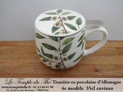 Tisanière en porcelaine d’Allemagne 4e modèle