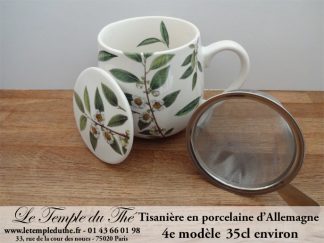 Tisanière en porcelaine d’Allemagne 4e modèle