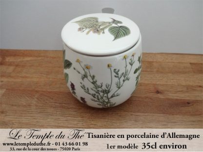 Tisanières en porcelaine d’Allemagne 1er modèle