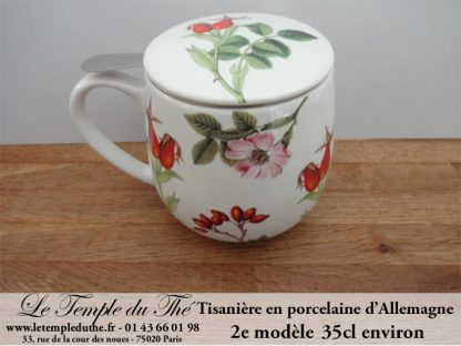 Tisanière en porcelaine d’Allemagne 2e modèle