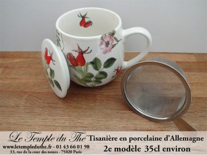 Tisanière en porcelaine d’Allemagne 2e modèle