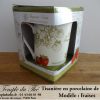 Tisanière en porcelaine de Chine modèle : fraises – Image 4