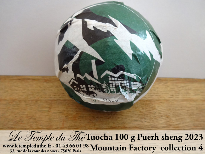 Tuocha 100 g Puerh Sheng 2023 Collection 4 Moutain Factory – Image 2