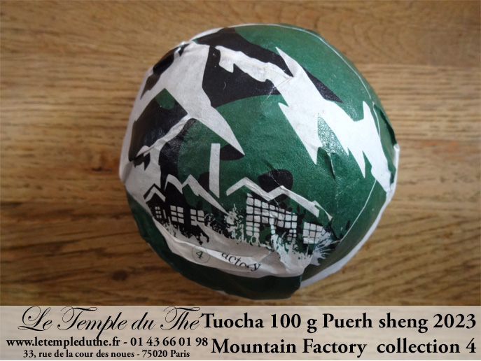 Tuocha 100 g Puerh Sheng 2023 Collection 4 Moutain Factory