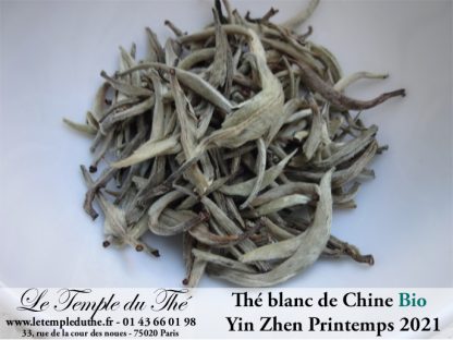 Thé blanc Yin Zhen BIO printemps 2021