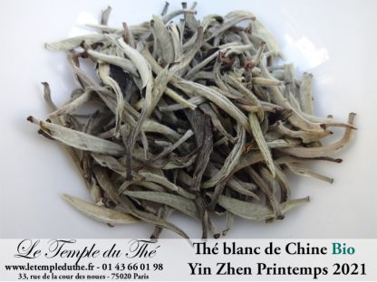 Thé blanc Yin Zhen BIO printemps 2021